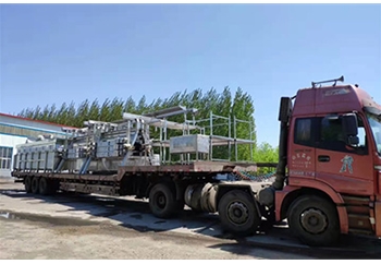 Delivery of large assembly line equipment